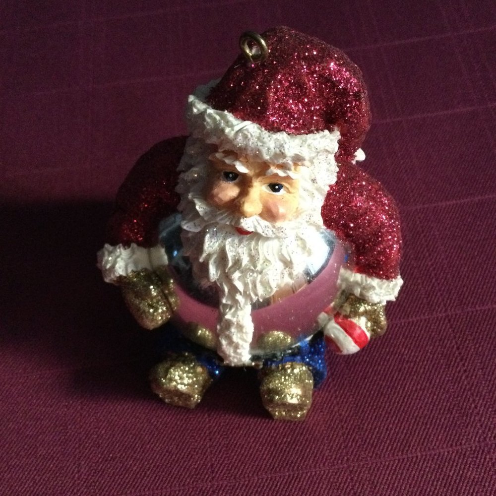 Santa Claus figurine Christmas decor ornament Christmas tree decor